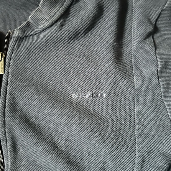 Calvin Klein Full Zip Cardigan - Picture 3 of 5